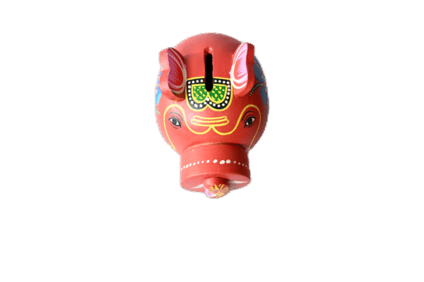 Elephant Piggy Bank  Wooden Handcrafted Statue for PiggyBank | Showpiece Figurine |  Home Decor | Gifts | Toys  - Image 6