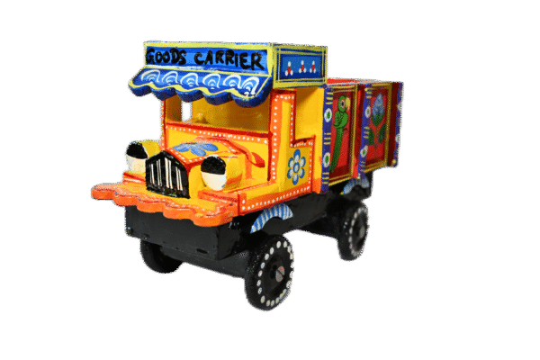 Wooden Handmade Multi Color Truck Vehicle for Kids Colorful Push and Pull Toys | Showpiece Figurine  |  Home Decor | Gifts