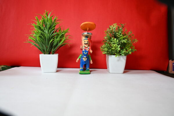 Wooden GOGA Ji Maharaj Handmade Murti for Festive Decoration | Showpiece Figurine |  Home Decor | Gifts | Toys - Image 6