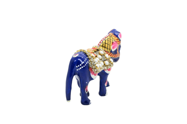 Meenakari Horse Statue Set of 2 with glittering beads | Spiritual Auspicious Handmade Decorative Showpiece Figurine for Home Office Decor and Gift Item - Image 6