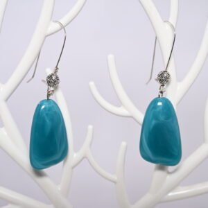 Beads Jade Opaque Acrylic Handmade Earring (Std.)